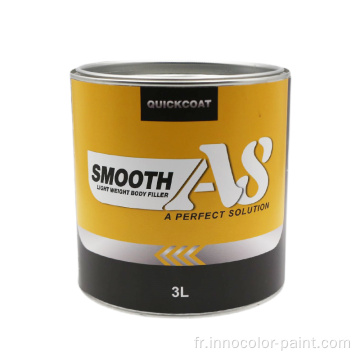 Quickcoat A8 Bodage de carrosserie léger Putty Car Collision Repair Paint